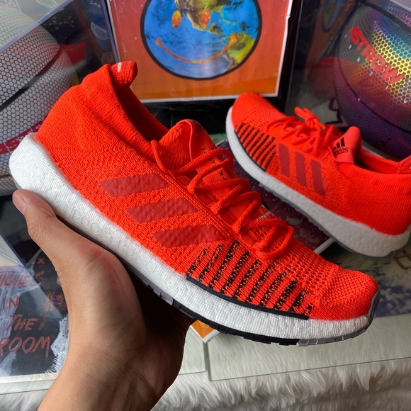 🆕 Adidas PulseBOOST HD - Solar Red - Mens Sizes - Picture 11 of 11